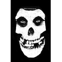 Misfits - Unisex White Skull Standard Patch