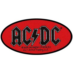 AC/DC - Unisex Oval Logo Standard Patch