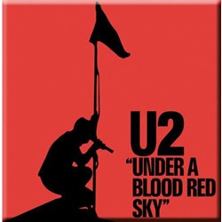 U2 - Unisex Under A Blood Red Sky Fridge Magnet
