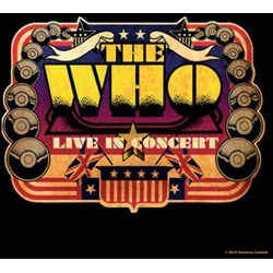 The Who - Unisex Live In Concert Single Cork Coaster