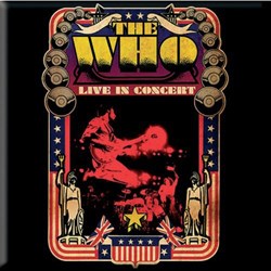 The Who - Unisex Live In Concert Fridge Magnet