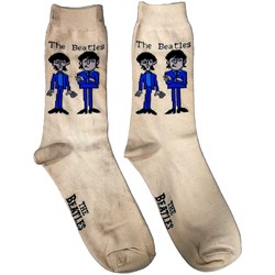 The Beatles - Womens Cartoon Standing Ankle Socks