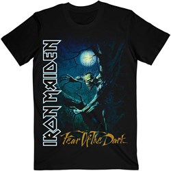 Iron Maiden - Unisex Fear Of The Dark Tree Sprite T-Shirt