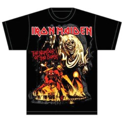 Iron Maiden - Unisex Number Of The Beast Graphic T-Shirt