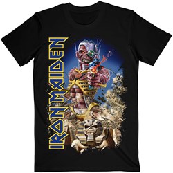 Iron Maiden - Unisex Somewhere Back In Time T-Shirt
