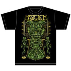 Mastodon - Unisex Devil On Black T-Shirt