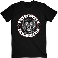 Motorhead - Unisex Biker Badge T-Shirt