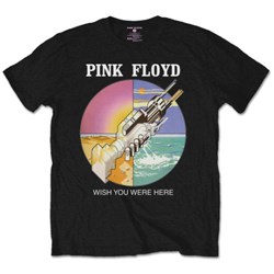 Pink Floyd - Unisex Wywh Circle Icons T-Shirt