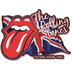 The Rolling Stones - Unisex Lick The Flag Standard Patch
