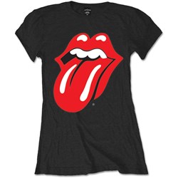 The Rolling Stones - Womens Classic Tongue T-Shirt