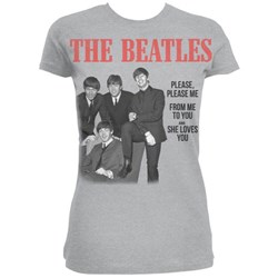 The Beatles - Womens Please, Please Me T-Shirt