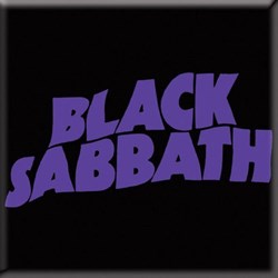 Black Sabbath - Unisex Wavy Logo Fridge Magnet