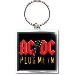 AC/DC - Unisex Plug Me In Keychain