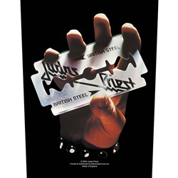 Judas Priest - Unisex British Steel Back Patch