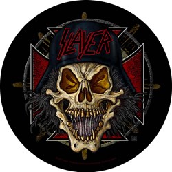 Slayer - Unisex Wehrmacht Circular Back Patch