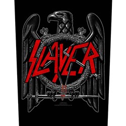Slayer - Unisex Black Eagle Back Patch