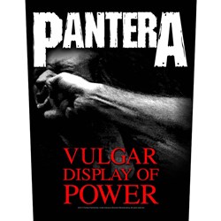 Pantera - Unisex Vulgar Display Of Power Back Patch