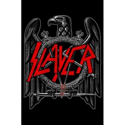 Slayer - Unisex Black Eagle Textile Poster