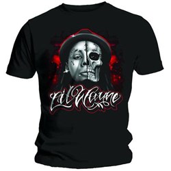 Lil Wayne - Unisex Skull Sketch T-Shirt