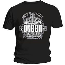 Queen - Unisex Sheer Heart Attack T-Shirt