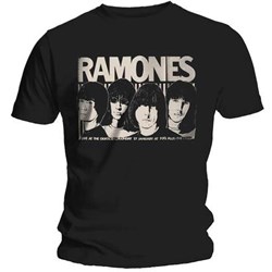 Ramones - Unisex Odeon Poster T-Shirt