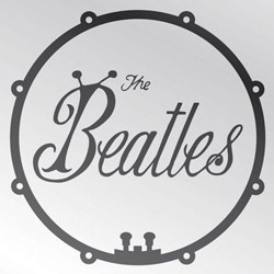 The Beatles - Unisex Bug Logo & Drum Fridge Magnet