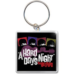 The Beatles - Unisex Hard Days Night Guitar Keychain