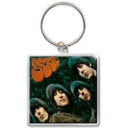 The Beatles - Unisex Rubber Soul Album Keychain