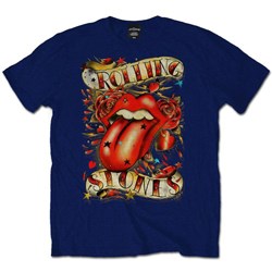 The Rolling Stones - Unisex Tongue & Stars T-Shirt