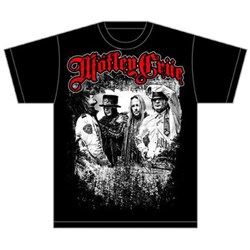 Motley Crue - Unisex Greatest Hits Band Shot T-Shirt