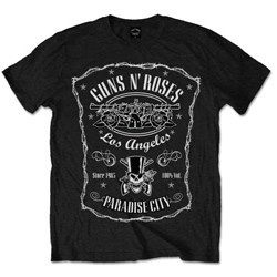 Guns N' Roses - Unisex Paradise City Label T-Shirt