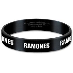 Ramones - Unisex Logo Gummy Wristband
