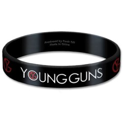 Young Guns - Unisex Logo Gummy Wristband