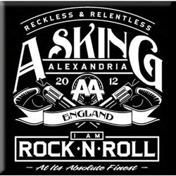 Asking Alexandria - Unisex Rock N' Roll Fridge Magnet