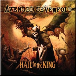 Avenged Sevenfold - Unisex Hail To The King Fridge Magnet