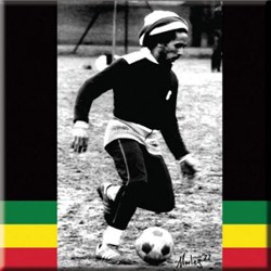 Bob Marley - Unisex Soccer Fridge Magnet