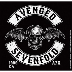 Avenged Sevenfold - Unisex Death Bat Crest Single Cork Coaster
