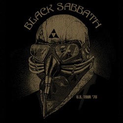 Black Sabbath - Unisex Us Tour 1978 Single Cork Coaster