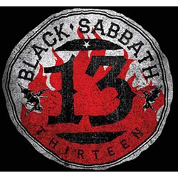 Black Sabbath - Unisex 13 Flame Circle Single Cork Coaster