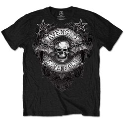 Avenged Sevenfold - Unisex Stars Flourish T-Shirt
