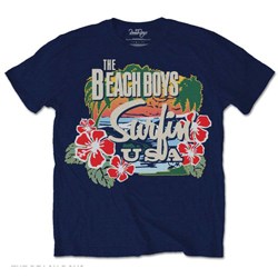 The Beach Boys - Unisex Surfin Usa Tropical T-Shirt