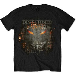 Disturbed - Unisex Fire Behind T-Shirt