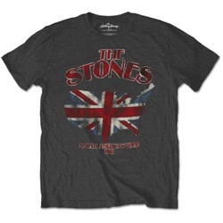 The Rolling Stones - Unisex Union Jack Us Map T-Shirt
