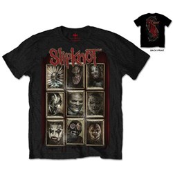 Slipknot - Unisex New Masks T-Shirt