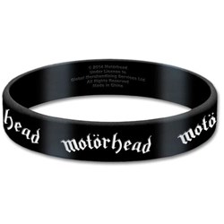 Motorhead - Unisex Logo Gummy Wristband