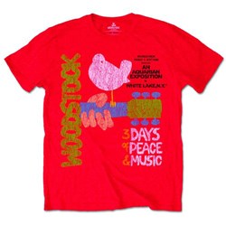 Woodstock - Unisex Classic Vintage Poster T-Shirt