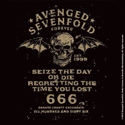 Avenged Sevenfold - Unisex Seize The Day Single Cork Coaster