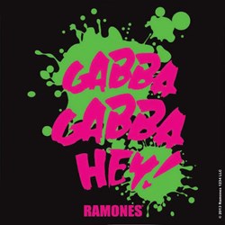 Ramones - Unisex Gabba Gabba Single Cork Coaster
