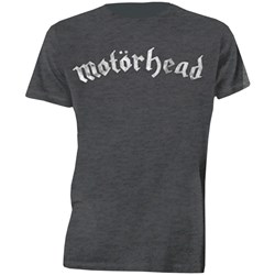 Motorhead - Unisex Distressed Logo T-Shirt