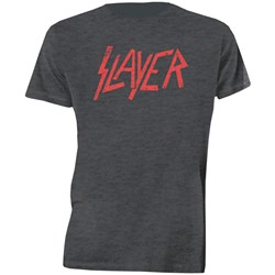 Slayer - Unisex Distressed Logo T-Shirt